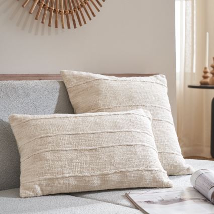 Eglo 420336 - Dekoracyjna poduszka SHILABO 50x30 cm beżowa