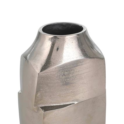Eglo - Wazon metalowy 22,5x13,5 cm matowy chrom