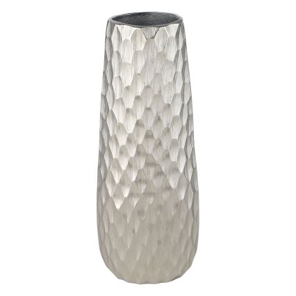 Eglo - Wazon metalowy 31x12 cm srebrny