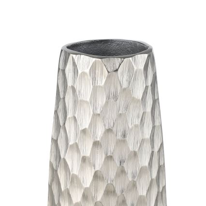 Eglo - Wazon metalowy 31x12 cm srebrny