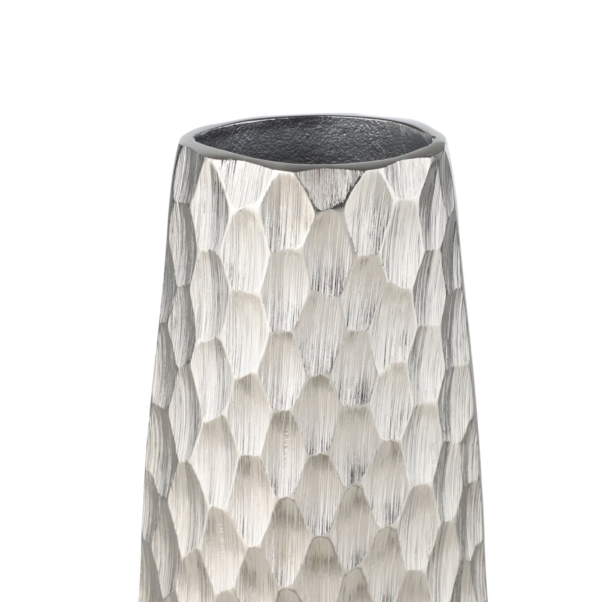 Eglo - Wazon metalowy 31x12 cm srebrny