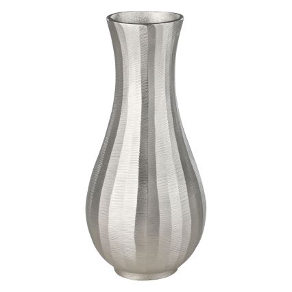 Eglo - Wazon metalowy 28,5x13 cm srebrny