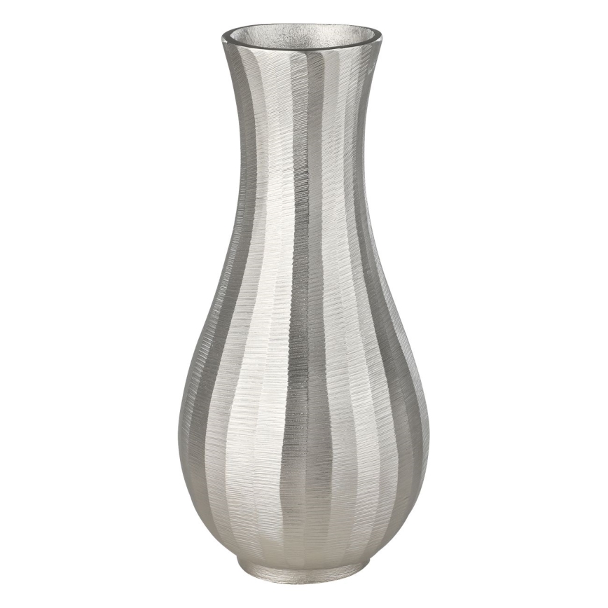 Eglo - Wazon metalowy 28,5x13 cm srebrny