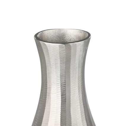 Eglo - Wazon metalowy 28,5x13 cm srebrny