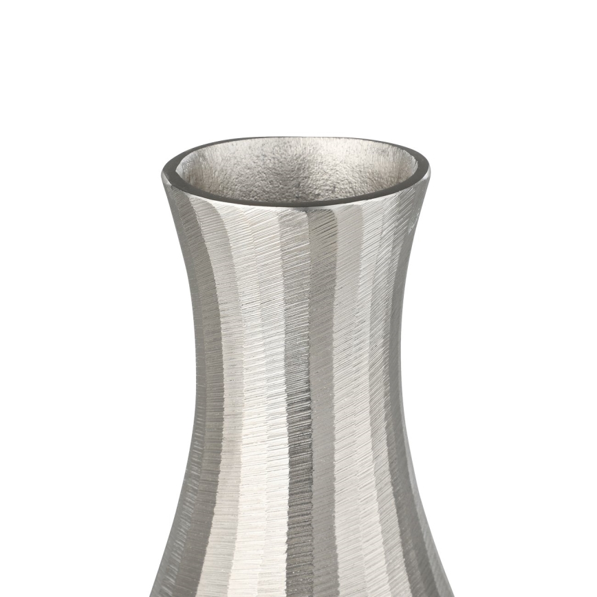 Eglo - Wazon metalowy 28,5x13 cm srebrny