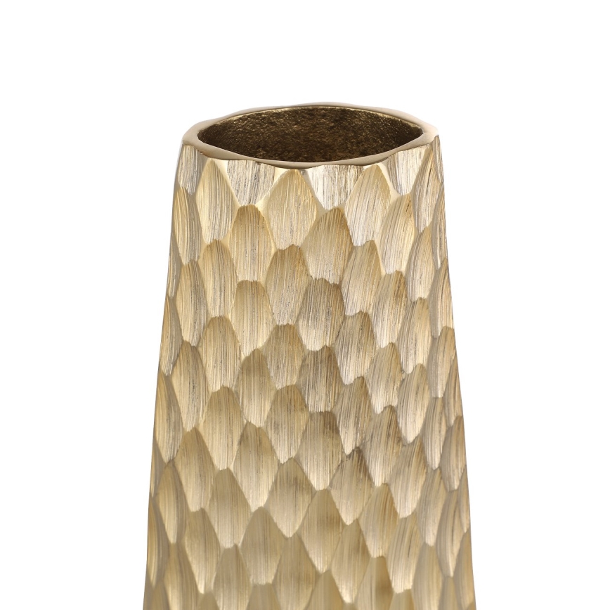 Eglo - Wazon metalowy 31x12 cm złoty