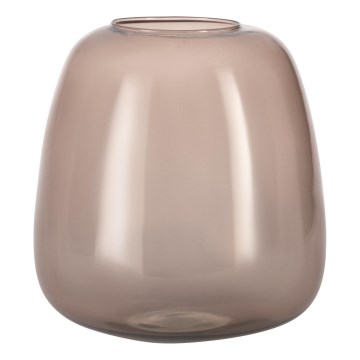 Eglo 421082 - Szklany wazon DELNITE 24,5x23 cm brązowy/przydymiony