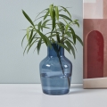 Eglo 421219 - Szklany wazon SIRANANA 22x14,5 cm niebieski/przydymiony