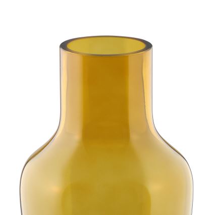 Eglo 421223 - Szklany wazon SIRANANA 25x13,3 cm żółty/dymny