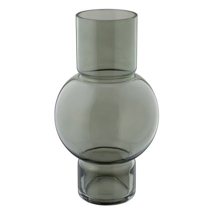 Eglo - Szklany wazon 28x15,5 cm zielony