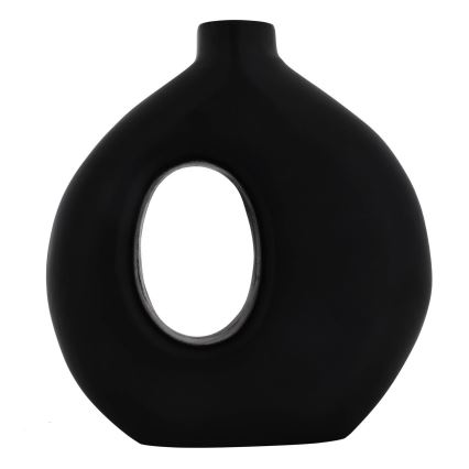 Eglo - Wazon drewniany 16,5x18 cm czarny