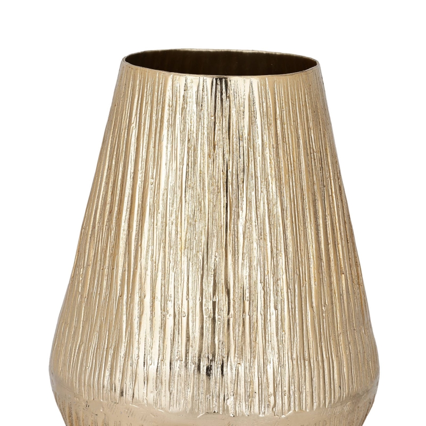 Eglo - Wazon metalowy 27x20 cm złoty