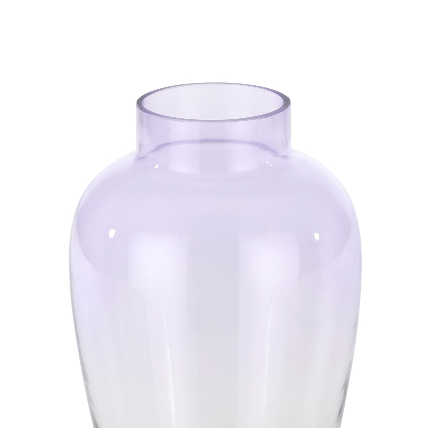 Eglo 421356 - Szklany wazon KENYASI 27x15,5 cm fioletowy