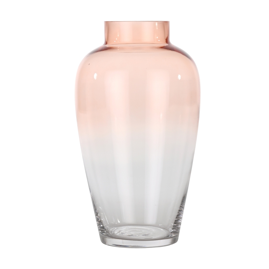 Eglo 421357 - Szklany wazon KENYASI 27x15,5 cm różowy