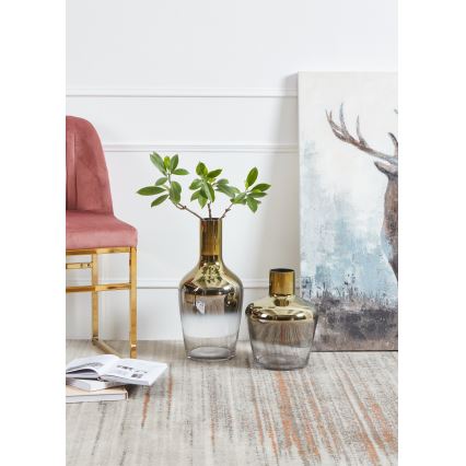 Eglo 421372 - Szklany wazon SAMUNTAI 48x23 cm złoty