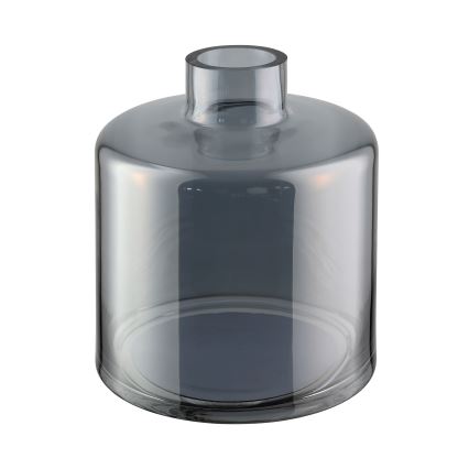 Eglo 421385 - Szklany wazon NABAS 24,5x21 cm czarny/przydymiony