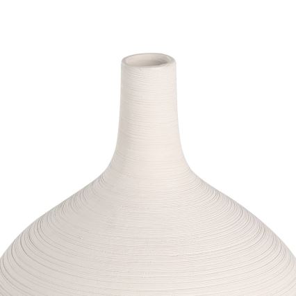 Eglo - Waza ceramiczna 22x16 cm biały/złoty