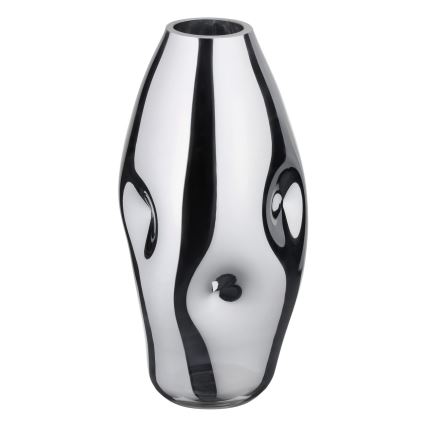 Eglo 421682 - Szklany wazon XIPORAI 28,5x14,5 cm błyszczący chrom