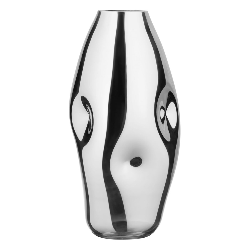 Eglo 421682 - Szklany wazon XIPORAI 28,5x14,5 cm błyszczący chrom