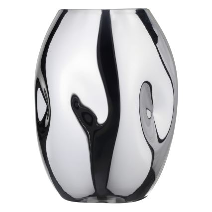 Eglo 421688 - Szklany wazon XIPORAI 19,8x14,5 cm błyszczący chrom