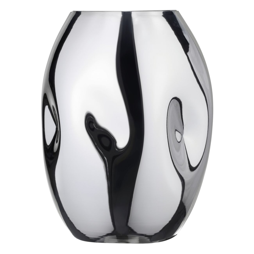 Eglo 421688 - Szklany wazon XIPORAI 19,8x14,5 cm błyszczący chrom