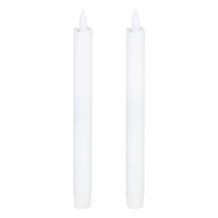 Eglo - ZESTAW 2x Świeca LED LED/1xAAA 24,5 cm biały