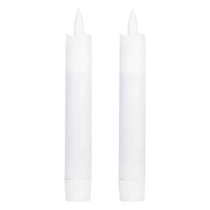 Eglo - ZESTAW 2x Świeca LED LED/1xAAA 15 cm biały