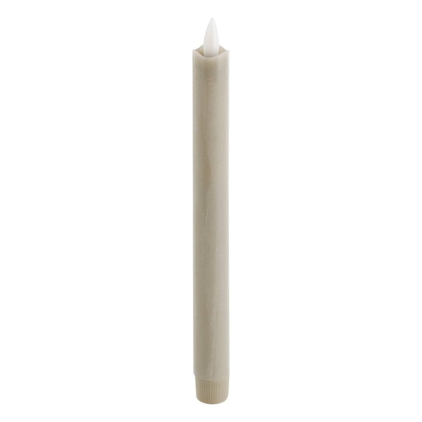 Eglo - ZESTAW 2x Świeca LED LED/1xAAA 24,5 cm beżowy