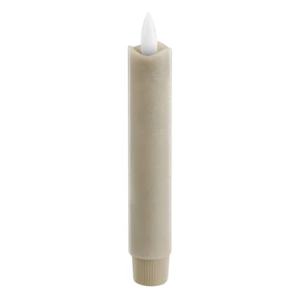 Eglo - ZESTAW 2x Świeca LED LED/1xAAA 15 cm beżowy