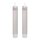 Eglo 422223 - ZESTAW 2x Świeca LED ANTANABE LED/1xAAA 15 cm szary