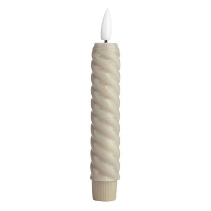 Eglo - ZESTAW 2x Świeca LED LED/1xAAA 15 cm beżowy