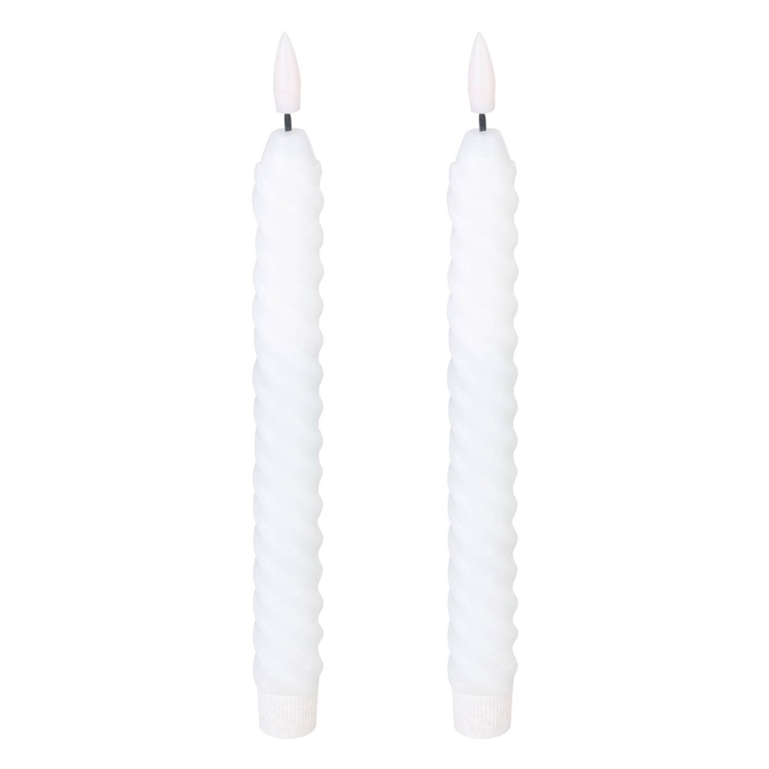 Eglo - ZESTAW 2x Świeca LED LED/1xAAA 25 cm biały
