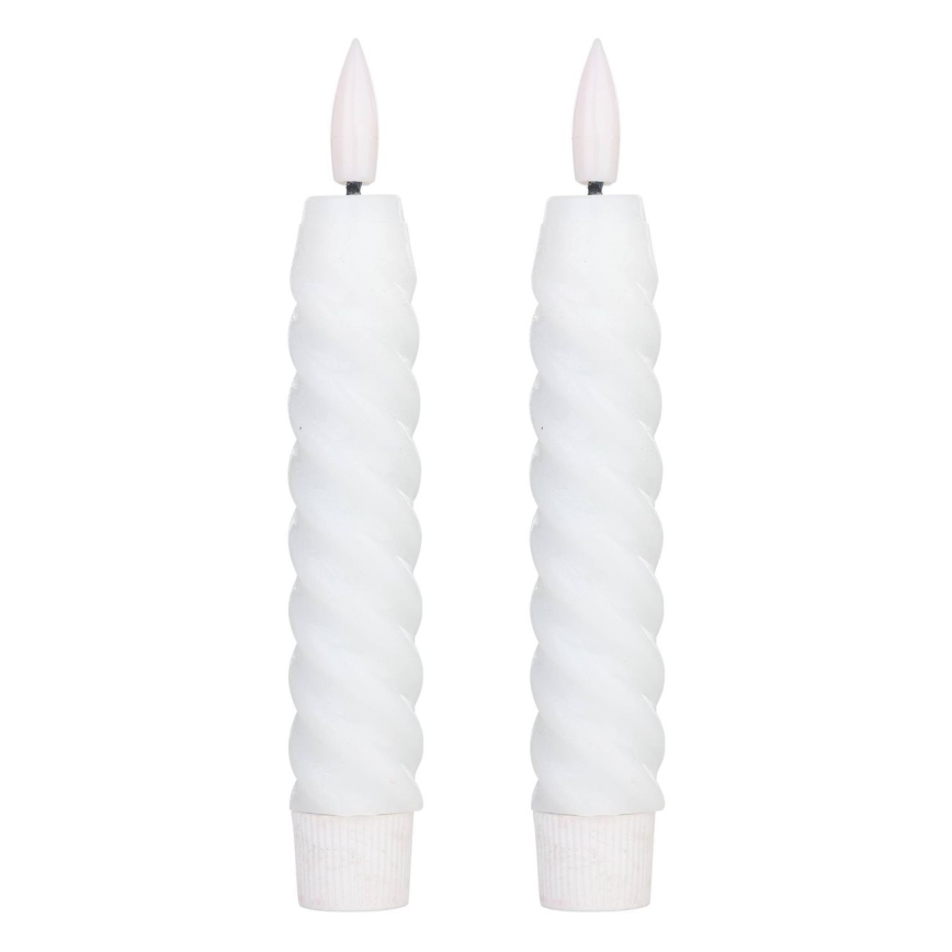 Eglo - ZESTAW 2x Świeca LED LED/1xAAA 15 cm biały