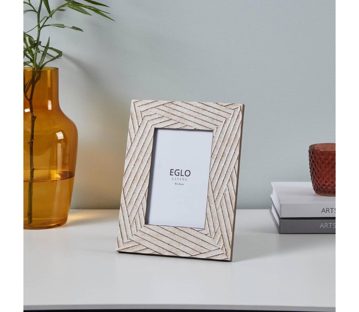 Eglo 423074 - Ramka na zdjęcia KEMAYAN 10x15 cm beżowy