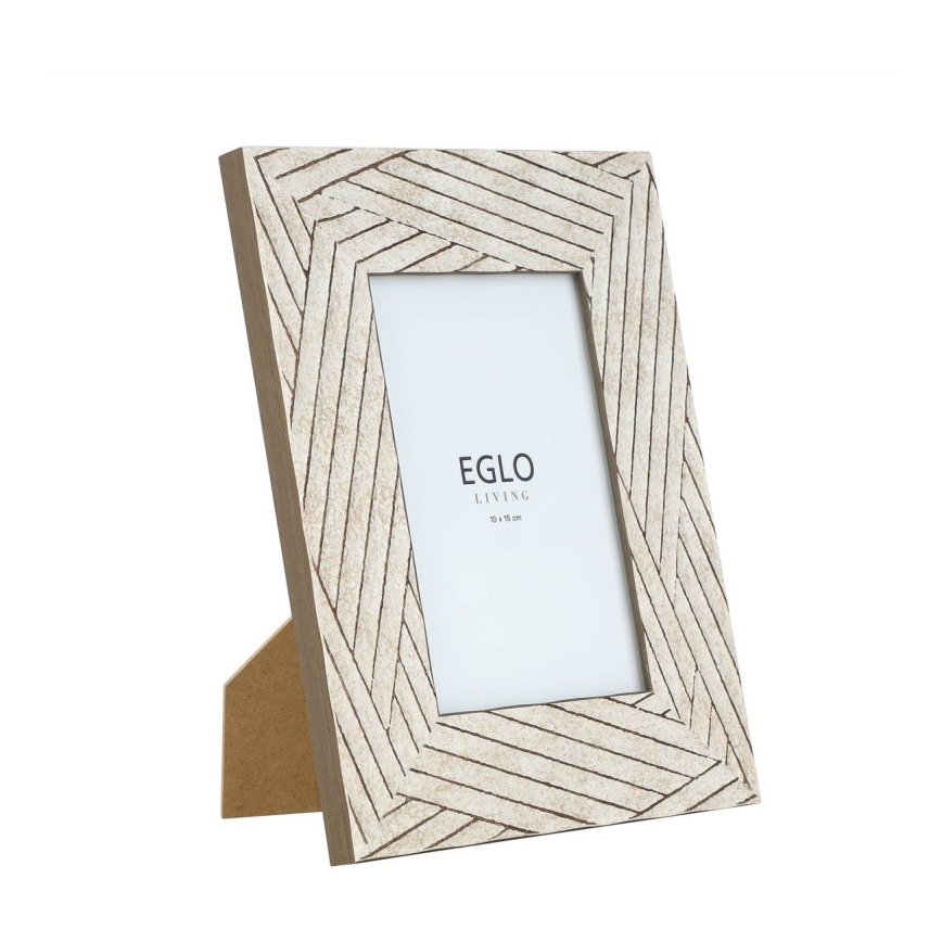Eglo - Ramka na zdjęcia 10x15 cm beżowy
