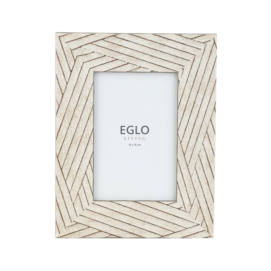 Eglo - Ramka na zdjęcia 10x15 cm beżowy