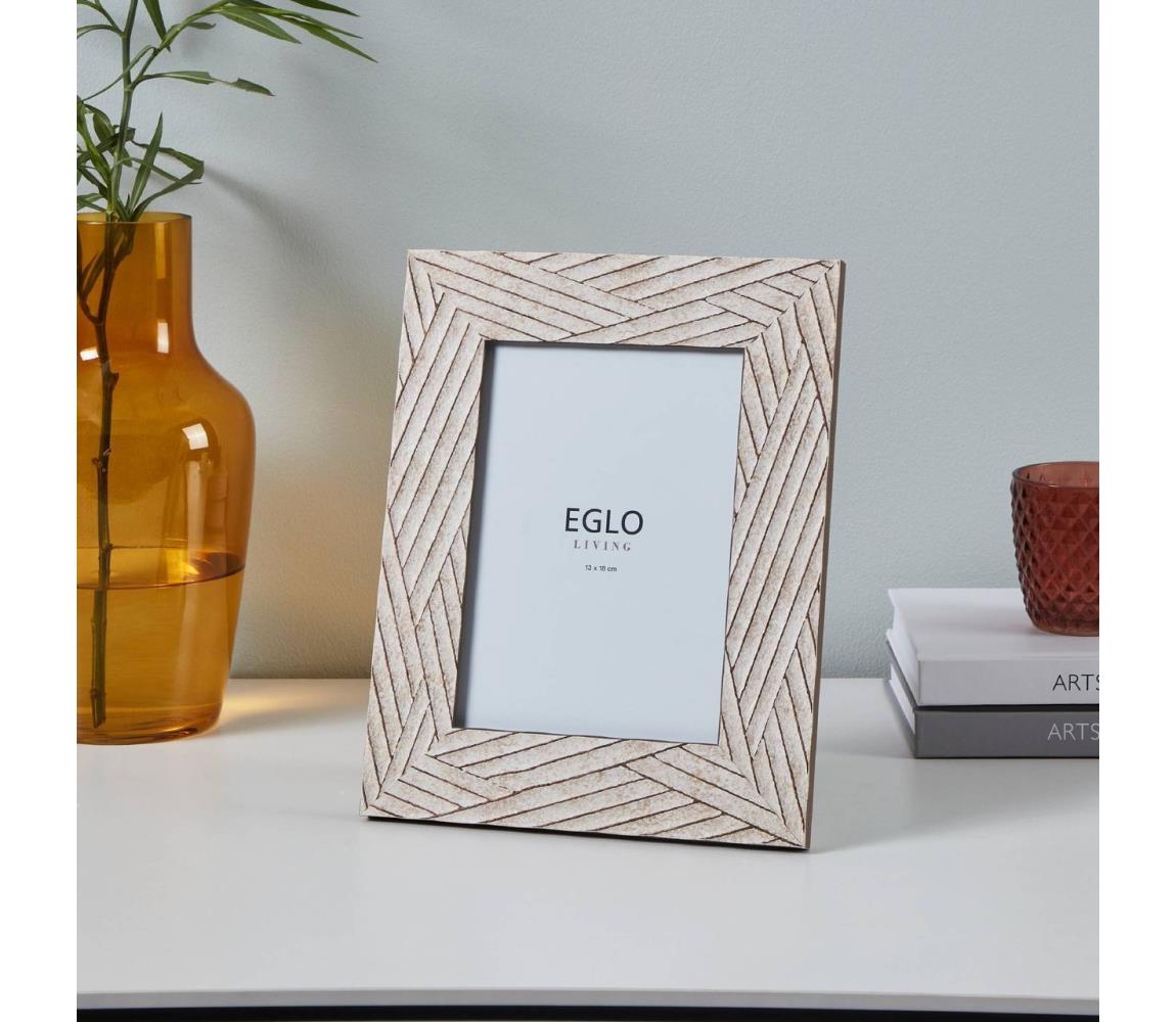 Eglo 423075 - Ramka na zdjęcia KEMAYAN 13x18 cm beżowy