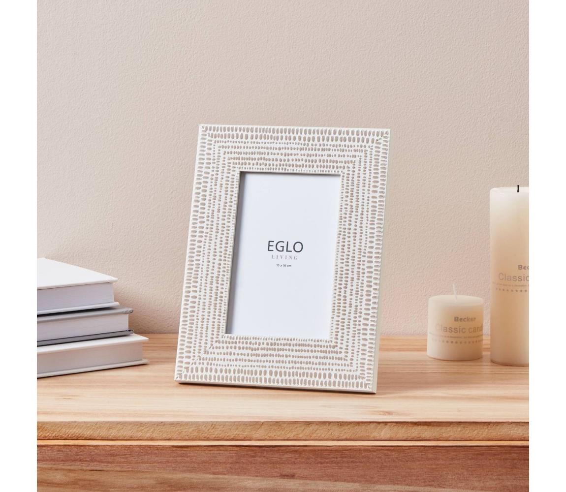 Eglo 423077 - Ramka na zdjęcia KEMAYAN 10x15 cm kremowy