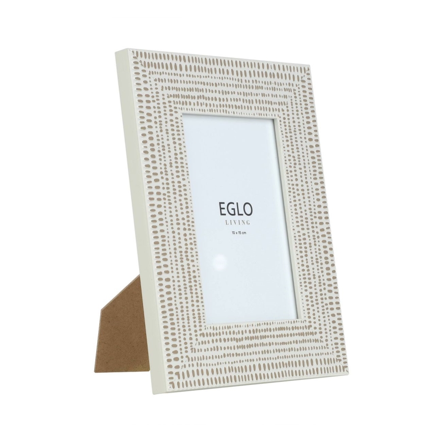 Eglo - Ramka na zdjęcia 10x15 cm kremowy