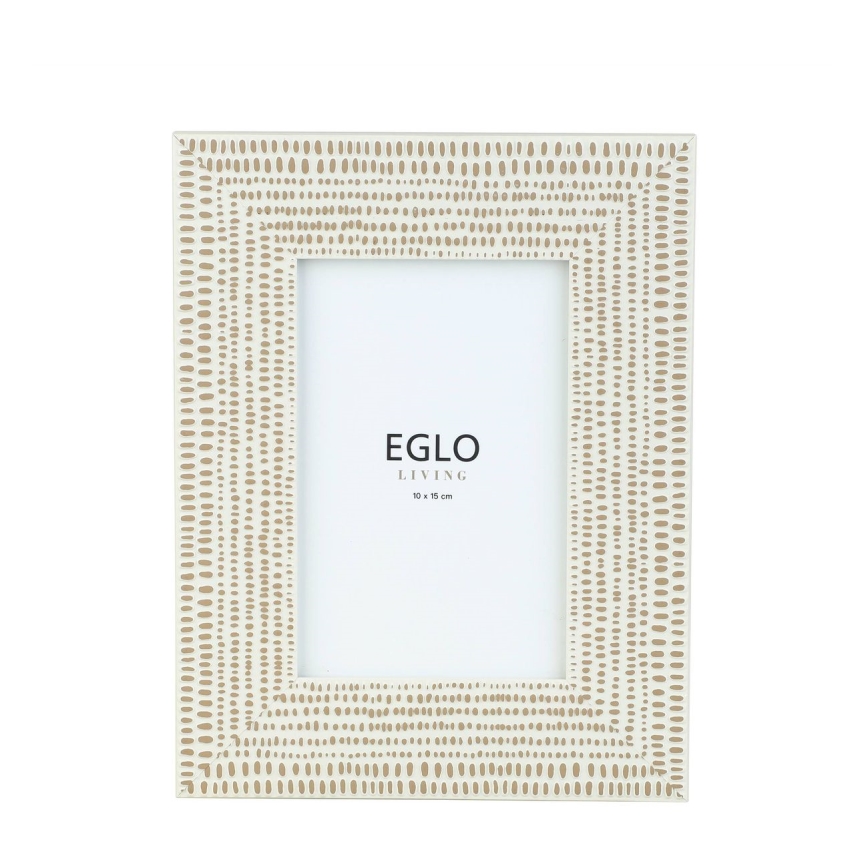 Eglo - Ramka na zdjęcia 10x15 cm kremowy