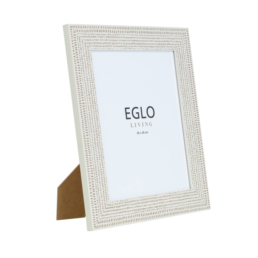 Eglo - Ramka na zdjęcia 20x25 cm kremowy