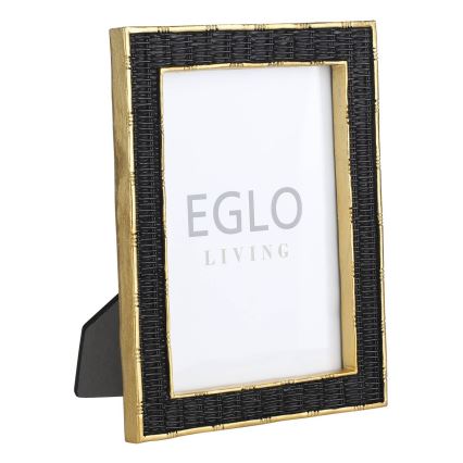 Eglo - Ramka na zdjęcia 13x18 cm czarny/złoty