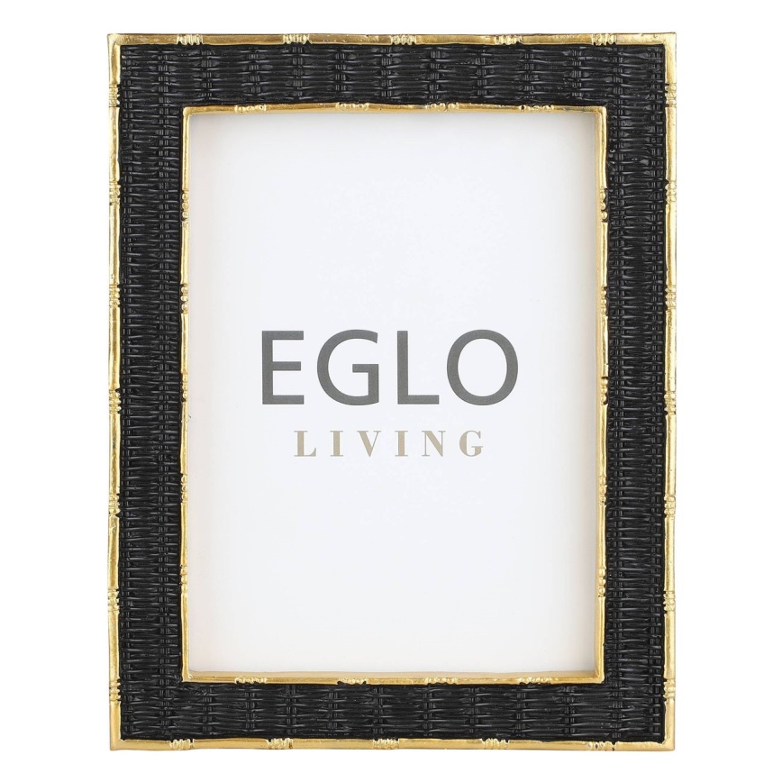 Eglo - Ramka na zdjęcia 13x18 cm czarny/złoty
