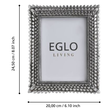 Eglo - Ramka na zdjęcia 13x18 cm srebrny