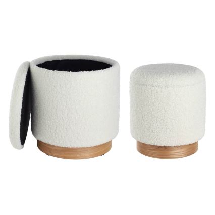 Eglo - ZESTAW 2x Taboret pr. 30,5/37 cm biały