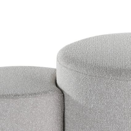 Eglo - ZESTAW 2x Taboret śr. 45,5/70 cm szary