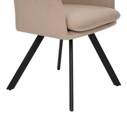 Eglo 424942 - Fotel APALIT 86x60 cm beżowy/czarny