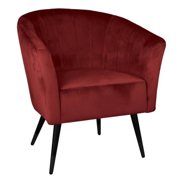 Eglo 424948 - Fotel AMPAHA 78x70 cm czerwony