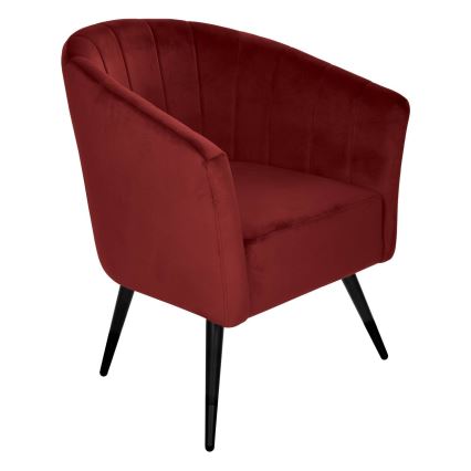 Eglo 424948 - Fotel AMPAHA 78x70 cm czerwony