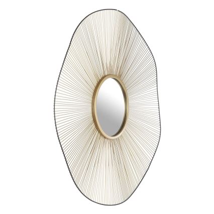 Eglo - Lustro ścienne śr. 76 cm złoty/czarny